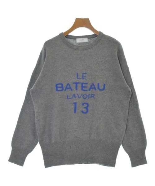 SLOBE IENA(スローブイエナ)ニット・セーター グレー サイズ:F/2200661514122