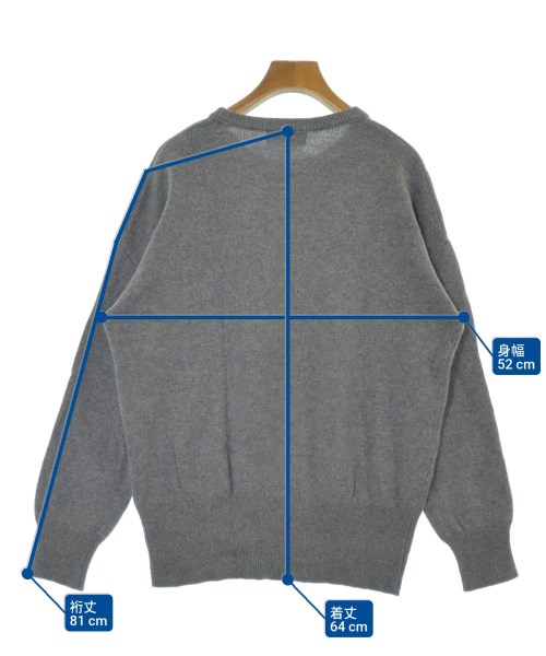 SLOBE IENA（スローブイエナ）ニット・セーター グレー サイズ:F レディース/2200661514122