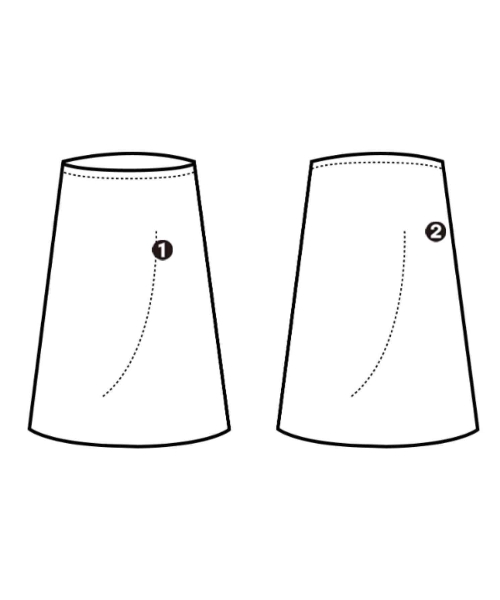 SLOBE IENA（スローブイエナ）ロング・マキシ丈スカート 白 サイズ:38(M位) レディース/2200664436179