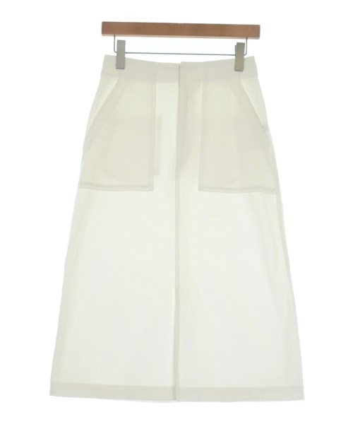 SLOBE IENA(スローブイエナ)ロング・マキシ丈スカート 白 サイズ:38(M位)/2200664436179