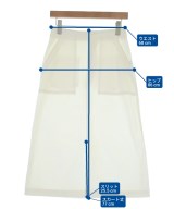 SLOBE IENA（スローブイエナ）ロング・マキシ丈スカート 白 サイズ:38(M位) レディース/2200664436179