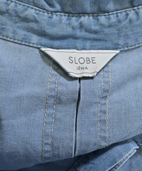 SLOBE IENA（スローブイエナ）シャツワンピース 青 サイズ:36(S位) レディース/2200660615134