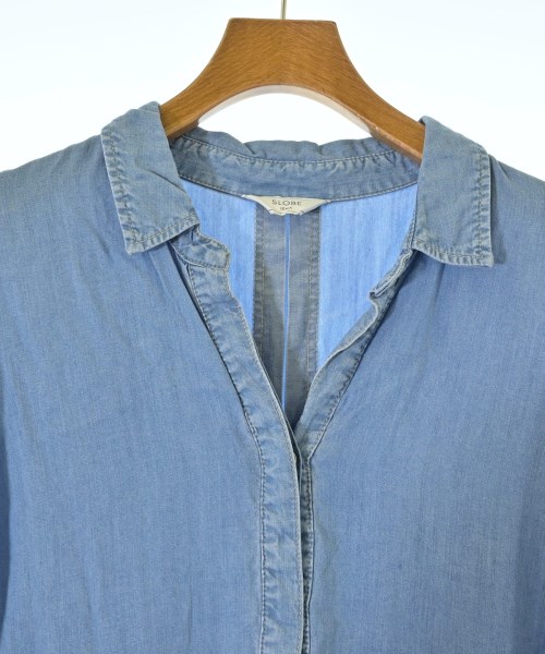 SLOBE IENA（スローブイエナ）シャツワンピース 青 サイズ:36(S位) レディース/2200660615134