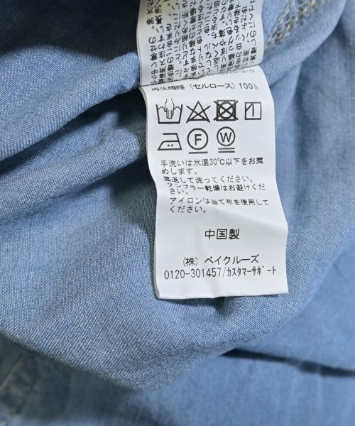 SLOBE IENA（スローブイエナ）シャツワンピース 青 サイズ:36(S位) レディース/2200660615134