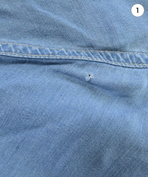 SLOBE IENA（スローブイエナ）シャツワンピース 青 サイズ:36(S位) レディース/2200660615134