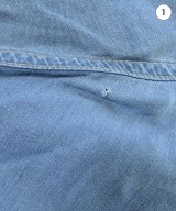 SLOBE IENA（スローブイエナ）シャツワンピース 青 サイズ:36(S位) レディース/2200660615134