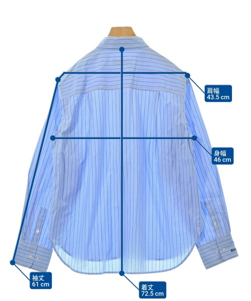 SLOBE IENA（スローブイエナ）カジュアルシャツ 青 サイズ:F レディース/2200662009085