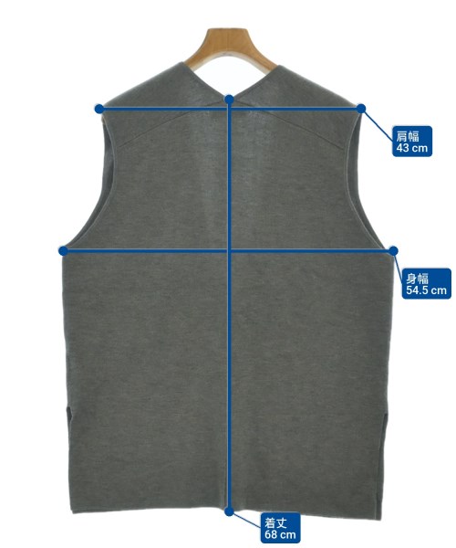SLOBE IENA（スローブイエナ）ベスト グレー サイズ:F レディース/2200662361046