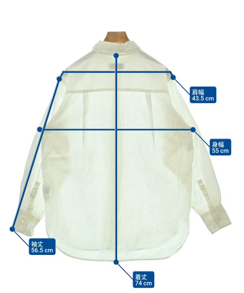 SLOBE IENA（スローブイエナ）カジュアルシャツ 白 サイズ:F レディース/2200660124056