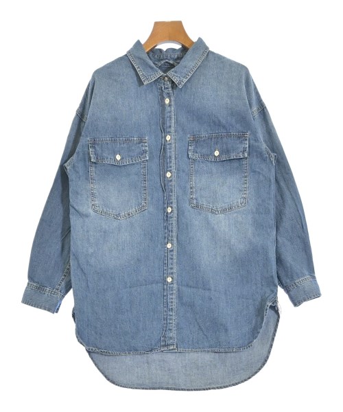 SLOBE IENA(スローブイエナ)カジュアルシャツ 青 サイズ:F/2200661559192