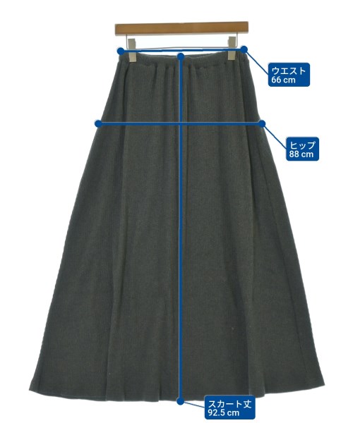 SLOBE IENA（スローブイエナ）ロング・マキシ丈スカート グレー サイズ:-(M位) レディース/2200662548010