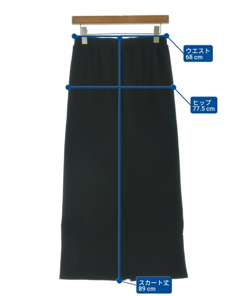 SLOBE IENA（スローブイエナ）ロング・マキシ丈スカート 黒 サイズ:-(M位) レディース/2200662548027