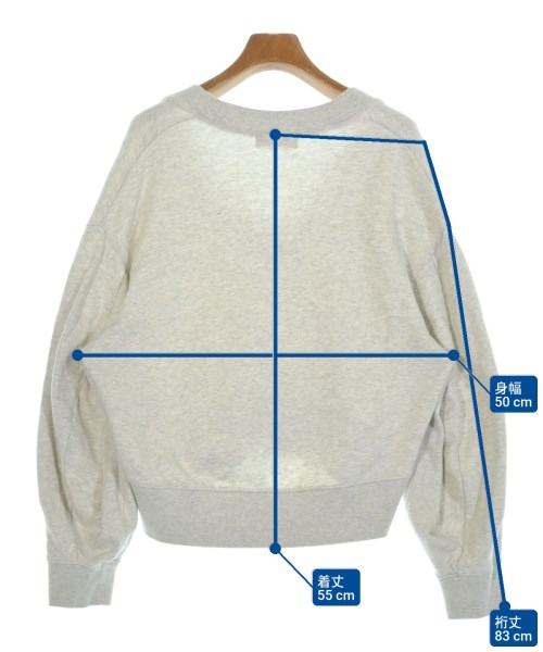 SLOBE IENA（スローブイエナ）スウェット グレー サイズ:F レディース/2200663665013