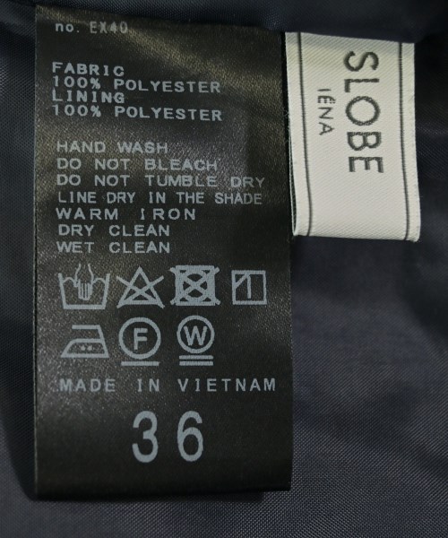 SLOBE IENA（スローブイエナ）スラックス 紺 サイズ:36(S位) レディース/2200666024060