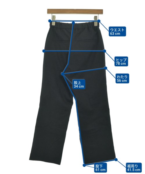 SLOBE IENA（スローブイエナ）スラックス 紺 サイズ:36(S位) レディース/2200666024060