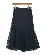 SLOBE IENA（スローブイエナ）ロング・マキシ丈スカート 紺 サイズ:38(M位) レディース/2200661016114