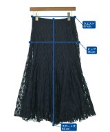 SLOBE IENA（スローブイエナ）ロング・マキシ丈スカート 紺 サイズ:38(M位) レディース/2200661016114