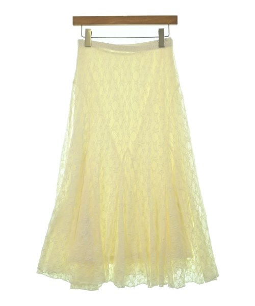 SLOBE IENA（スローブイエナ）ロング・マキシ丈スカート 白 サイズ:38(M位) レディース/2200661016121