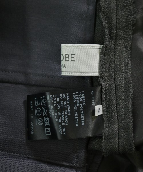 SLOBE IENA（スローブイエナ）スラックス グレー サイズ:34(XS位) レディース/2200666434067