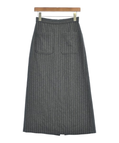 SLOBE IENA(スローブイエナ)ロング・マキシ丈スカート グレー サイズ:38(M位)/2200666634023