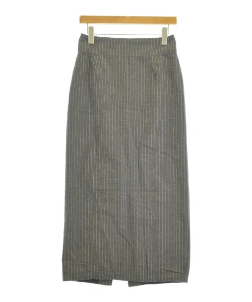 SLOBE IENA(スローブイエナ)ロング・マキシ丈スカート グレー サイズ:38(M位)/2200665165023