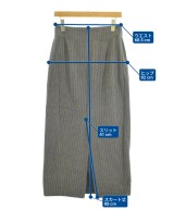 SLOBE IENA（スローブイエナ）ロング・マキシ丈スカート グレー サイズ:38(M位) レディース/2200665165023