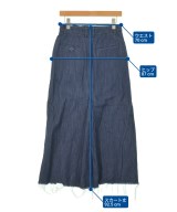 SLOBE IENA（スローブイエナ）ロング・マキシ丈スカート 紺 サイズ:38(M位) レディース/2200667408036