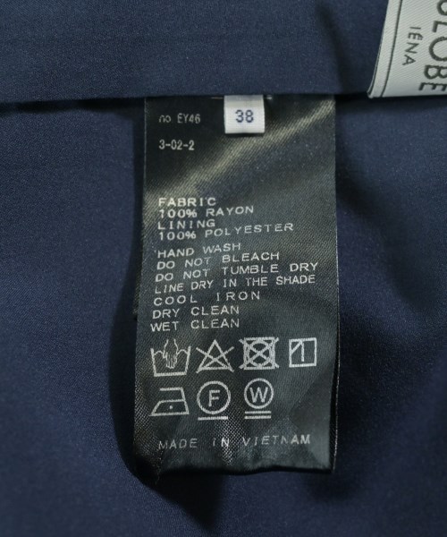 SLOBE IENA（スローブイエナ）ロング・マキシ丈スカート 紺 サイズ:38(M位) レディース/2200665678097