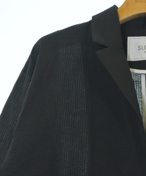 SLOBE IENA（スローブイエナ）テーラードジャケット 黒 サイズ:F レディース/2200664186203