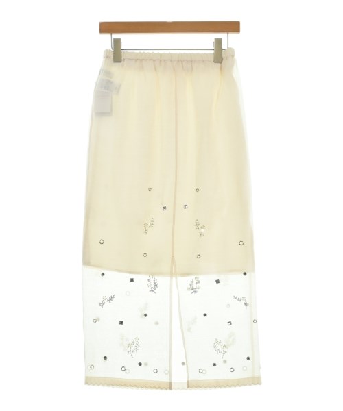 SLOBE IENA（スローブイエナ）ロング・マキシ丈スカート 白 サイズ:F レディース/2200662877097