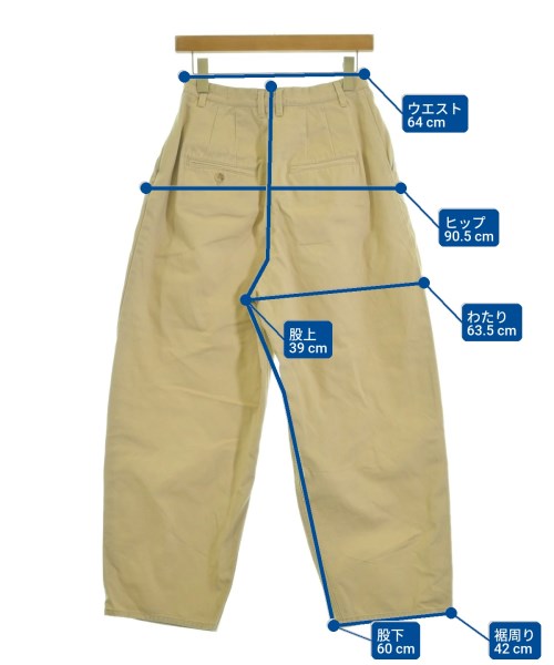 SLOBE IENA（スローブイエナ）チノパン ベージュ サイズ:38(M位) レディース/2200662877110