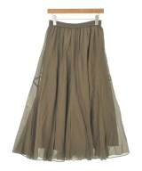 SLOBE IENA（スローブイエナ）ロング・マキシ丈スカート 茶 サイズ:-(M位) レディース/2200666762177