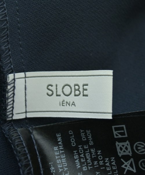 SLOBE IENA（スローブイエナ）ブラウス 紺 サイズ:38(M位) レディース/2200669714074