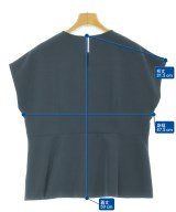 SLOBE IENA（スローブイエナ）ブラウス 紺 サイズ:38(M位) レディース/2200669714074