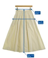 SLOBE IENA（スローブイエナ）ロング・マキシ丈スカート 白 サイズ:38(M位) レディース/2200663656134