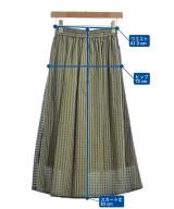 SLOBE IENA（スローブイエナ）ロング・マキシ丈スカート カーキ サイズ:-(S位) レディース/2200666934109