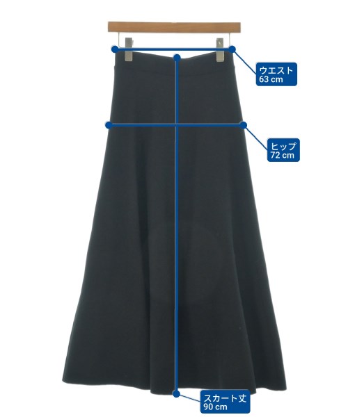 SLOBE IENA（スローブイエナ）ロング・マキシ丈スカート 黒 サイズ:-(M位) レディース/2200668747028