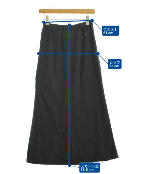 SLOBE IENA（スローブイエナ）ロング・マキシ丈スカート 黒 サイズ:38(M位) レディース/2200665661082