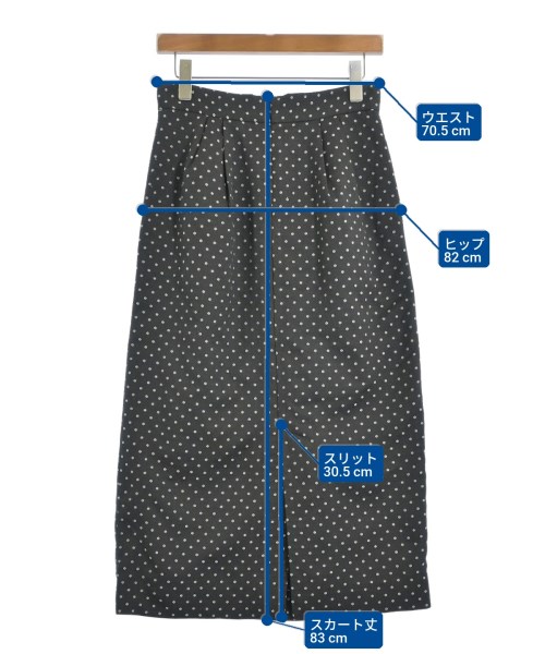 SLOBE IENA（スローブイエナ）ロング・マキシ丈スカート 黒 サイズ:38(M位) レディース/2200669003048