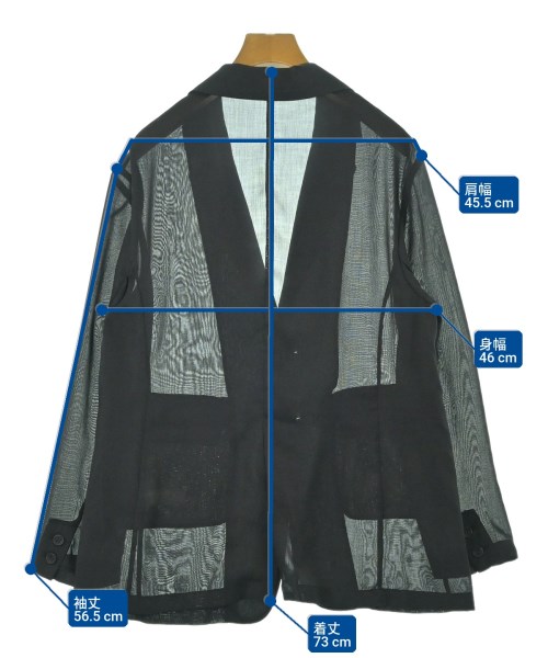 SLOBE IENA（スローブイエナ）カジュアルジャケット 黒 サイズ:F レディース/2200671388010