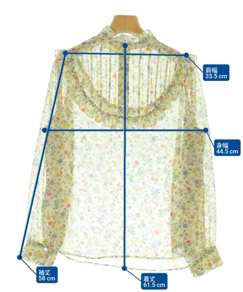 SLOBE IENA（スローブイエナ）ブラウス ベージュ サイズ:F レディース/2200671505028