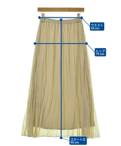 SLOBE IENA（スローブイエナ）ロング・マキシ丈スカート ベージュ サイズ:-(M位) レディース/2200671615161