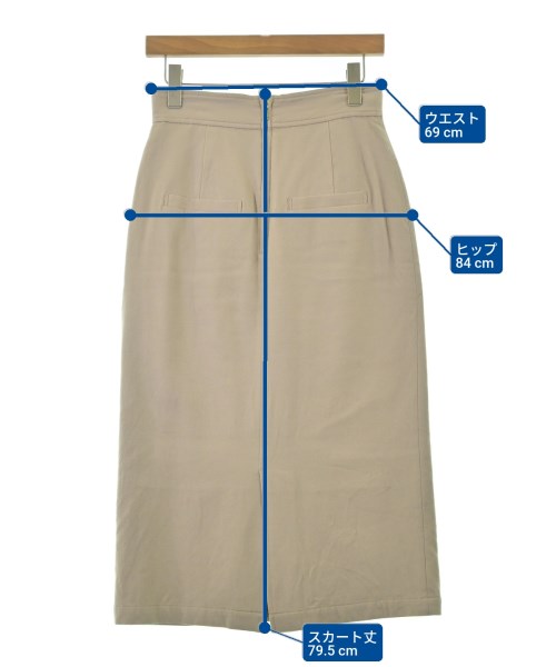 SLOBE IENA（スローブイエナ）ロング・マキシ丈スカート ベージュ サイズ:38(M位) レディース/2200669078015