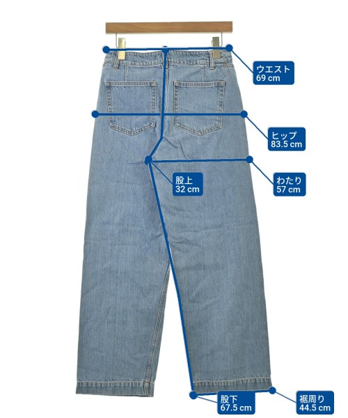 SLOBE IENA（スローブイエナ）デニムパンツ 紺 サイズ:38(M位) レディース/2200664856038