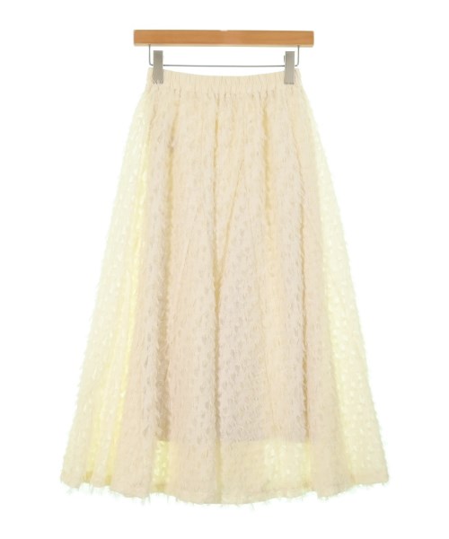 SLOBE IENA（スローブイエナ）ロング・マキシ丈スカート 白 サイズ:38(M位) レディース/2200668206044