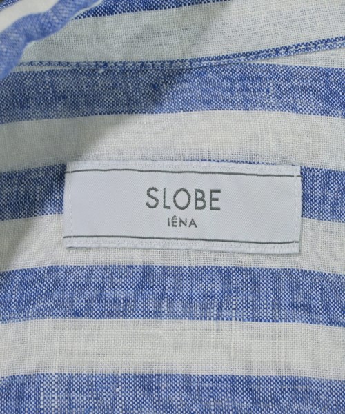 SLOBE IENA（スローブイエナ）カジュアルシャツ 青 サイズ:38(M位) レディース/2200669113068