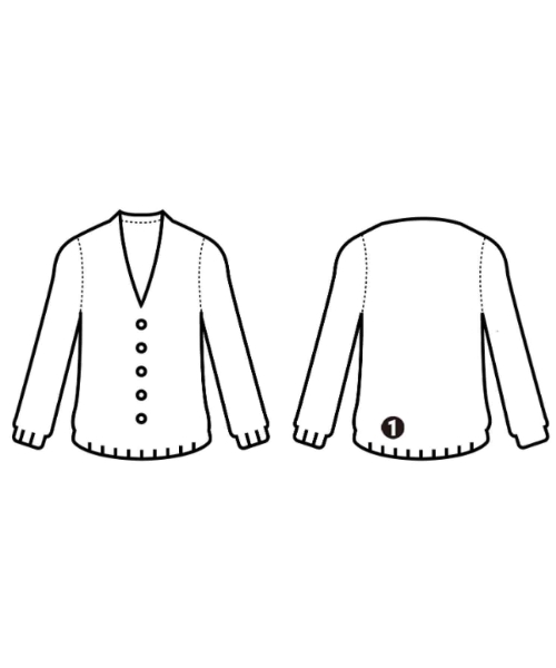 SLOBE IENA（スローブイエナ）カーディガン 白 サイズ:F レディース/2200672324017