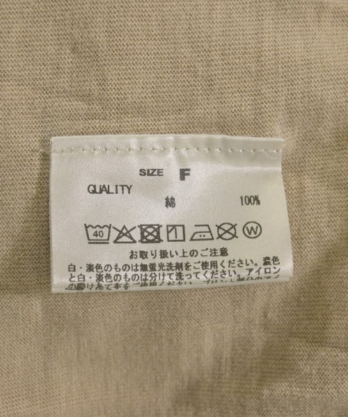 SLOBE IENA（スローブイエナ）Tシャツ・カットソー ベージュ サイズ:F レディース/2200723871057