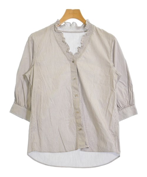 SLOBE IENA（スローブイエナ）カジュアルシャツ 茶 サイズ:-(M位) レディース/2200725328092