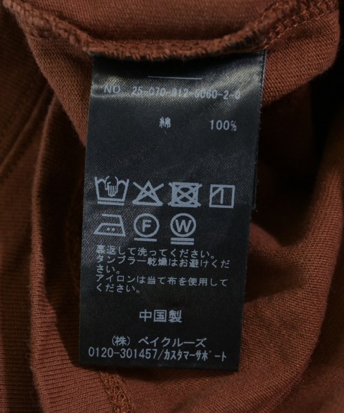 SLOBE IENA（スローブイエナ）Tシャツ・カットソー 茶 サイズ:-(M位) レディース/2200729993067